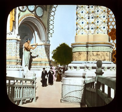 Esposizione di Parigi: Place de la Concorde, ingresso, 1900 da French Photographer